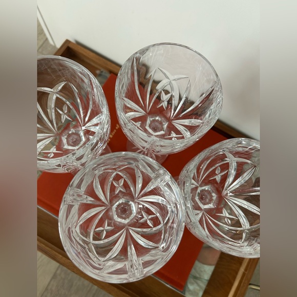Vintage Set of 4 Waterford Crystal All Purpose Marquis Brookside | Crystal 1990 - Picture 3 of 4